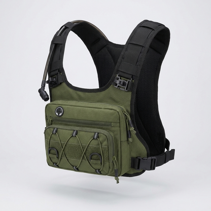 HydraKor Vest Military Green colorway front view