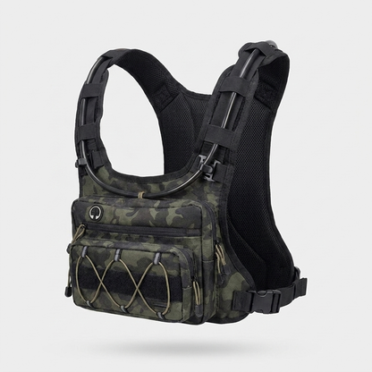 HydraKor Vest Night Camo colorway front view