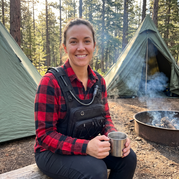HydraKor hydration vest review photo by Faye N.