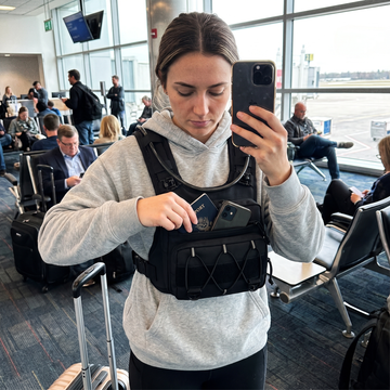 HydraKor hydration vest review photo by Priya A.