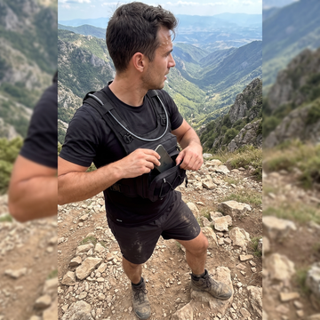 HydraKor hydration vest review photo by Dev R.