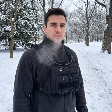 HydraKor hydration vest review photo by Aron F.